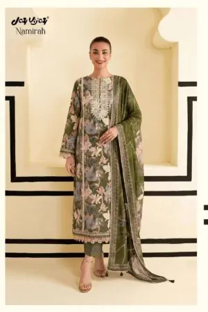 My Fashion Road Jay Vijay Namirah Exclusive Designs Cotton Suit  | 3295 – D