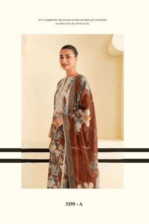 My Fashion Road Jay Vijay Namirah Exclusive Designs Cotton Suit  | 3295 – A