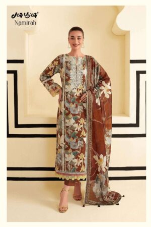 My Fashion Road Jay Vijay Namirah Exclusive Designs Cotton Suit  | 3295 – A