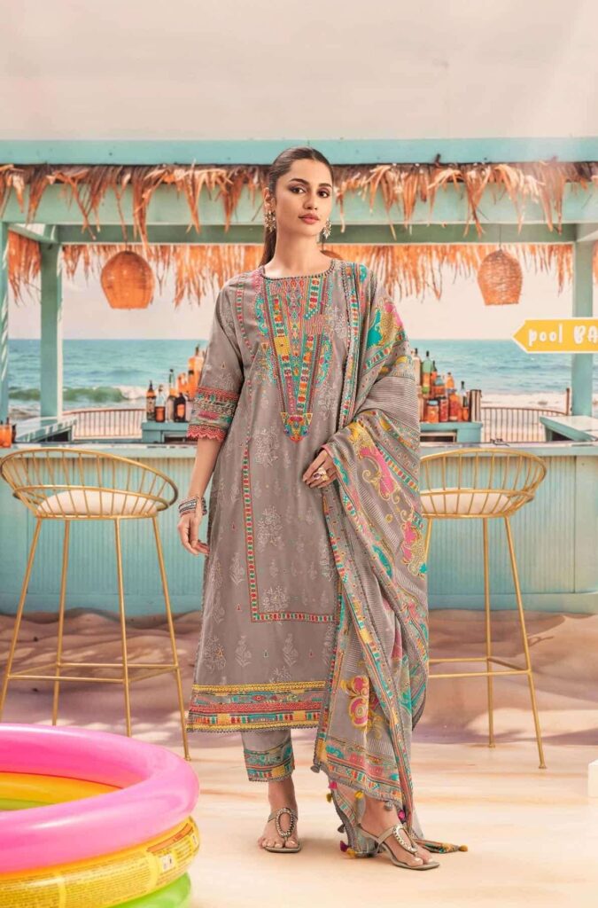 My Fashion Road Jay Vijay Romanchak Safar Premium Wear Cotton Suit | 10914