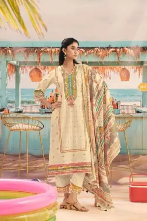 My Fashion Road Jay Vijay Romanchak Safar Premium Wear Cotton Suit | 10916