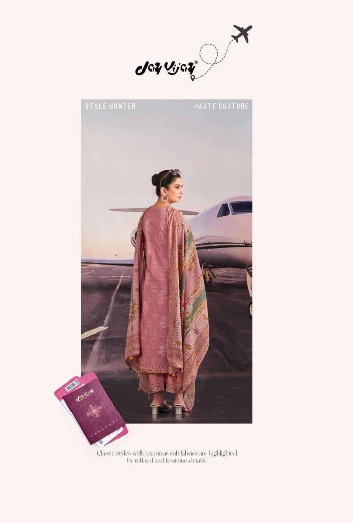 My Fashion Road Jay Vijay Romanchak Safar Premium Wear Cotton Suit | 10911
