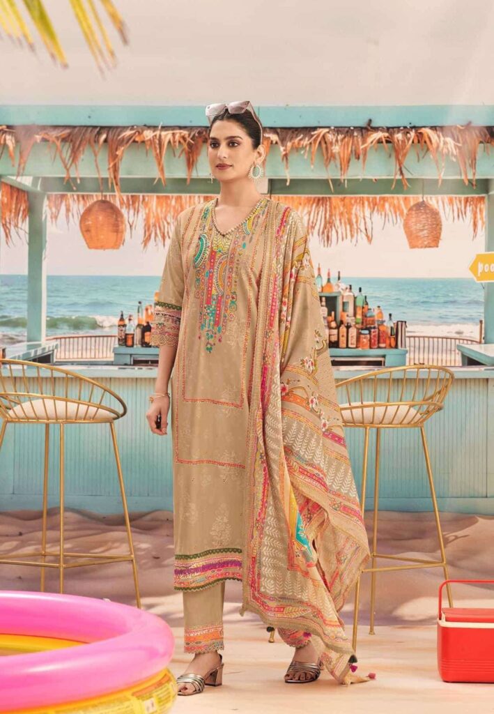 My Fashion Road Jay Vijay Romanchak Safar Premium Wear Cotton Suit | 10912
