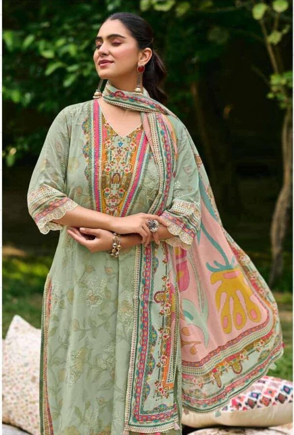 My Fashion Road Jay Vijay Shahi Shatranj Fancy Cotton Ladies Suit | 11075