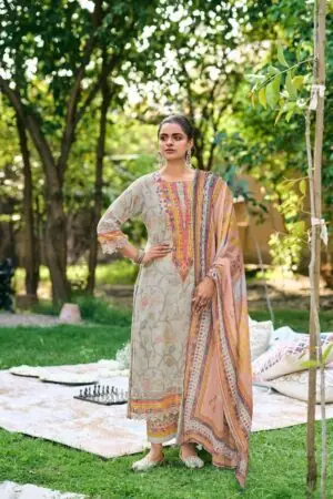 My Fashion Road Jay Vijay Shahi Shatranj Fancy Cotton Ladies Suit | 11073