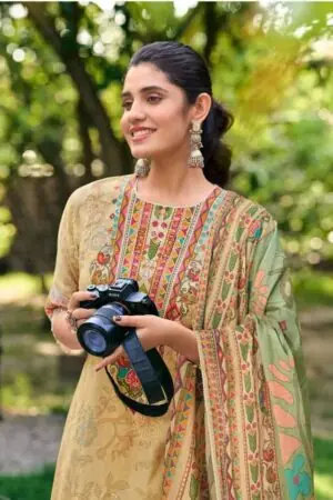 My Fashion Road Jay Vijay Shahi Shatranj Fancy Cotton Ladies Suit | 11071