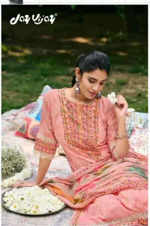 My Fashion Road Jay Vijay Shahi Shatranj Fancy Cotton Ladies Suit | 11072