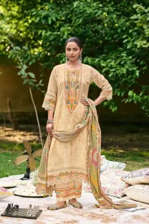 My Fashion Road Jay Vijay Shahi Shatranj Fancy Cotton Ladies Suit | 11074