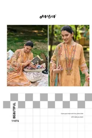 My Fashion Road Jay Vijay Shahi Shatranj Fancy Cotton Ladies Suit | 11076