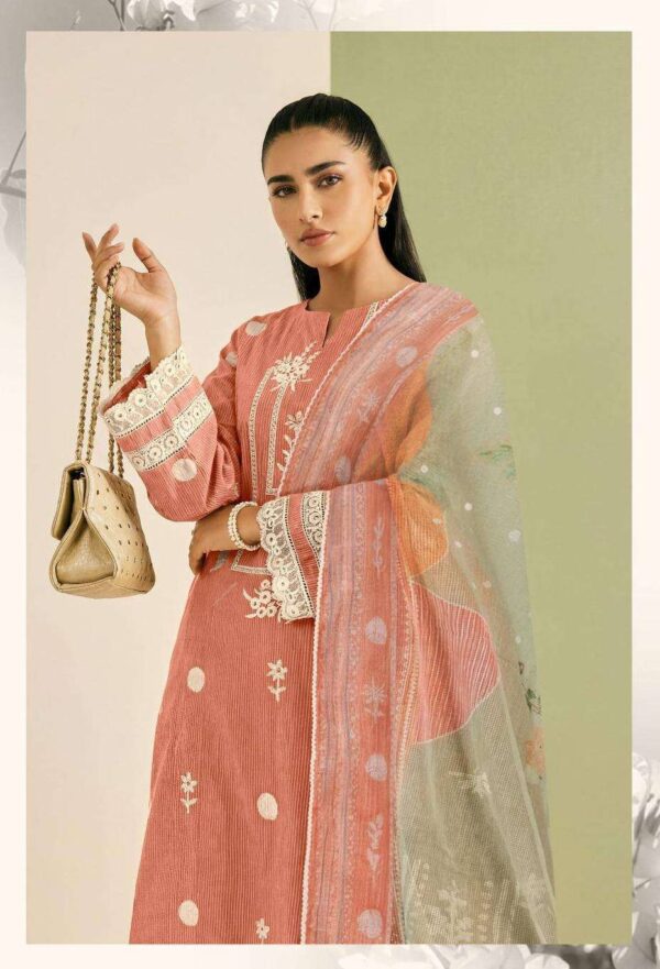 My Fashion Road Jay Vijay Zariah Premium Designs Cotton Suit | 3296 – B