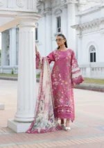 My Fashion Road Elaf Signature Embroidered Lawn with Chiffon Dupatta Vol II ’26 | 5B