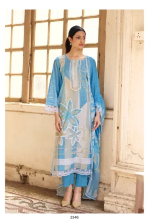 My Fashion Road Kimora Guftugu Vol 75 Cotton Lawn Digital Printed Salwar Kameez  | 2346