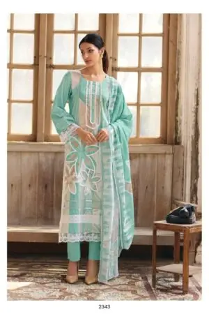 My Fashion Road Kimora Guftugu Vol 75 Cotton Lawn Digital Printed Salwar Kameez  | 2343