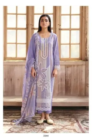 My Fashion Road Kimora Guftugu Vol 75 Cotton Lawn Digital Printed Salwar Kameez  | 2344