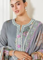 My Fashion Road Kimora Heer Baroque Vol 248 Lawn Cotton With Resham Embroidered Salwar Kameez | H – 0045
