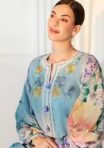 My Fashion Road Kimora Heer Baroque Vol 248 Lawn Cotton With Resham Embroidered Salwar Kameez | H – 0043