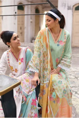 My Fashion Road Kimora Saheli Vol 78 Lawn Cotton With Embroidered Salwar Kameez | 2357