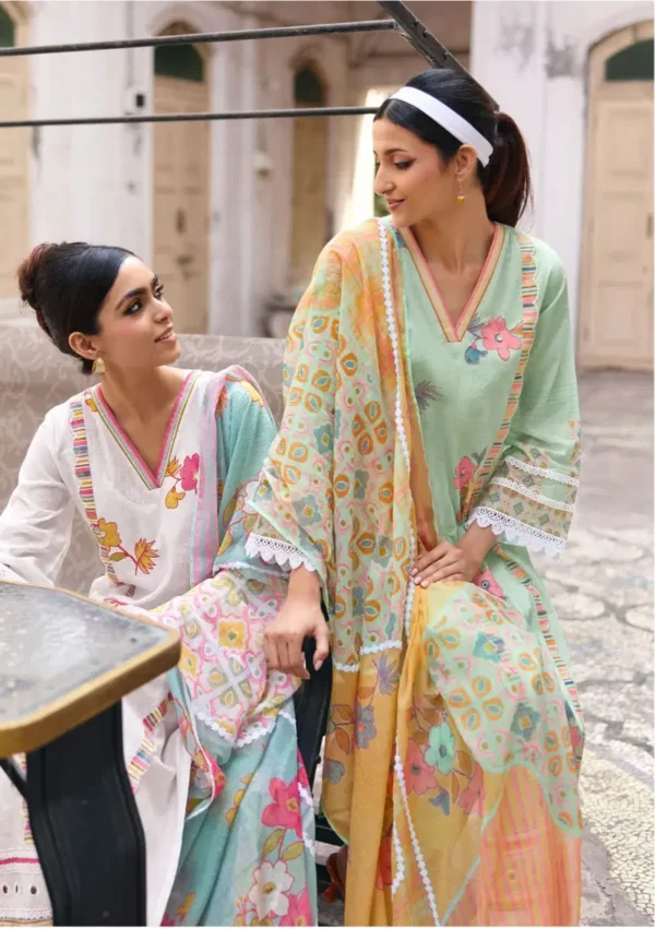My Fashion Road Kimora Saheli Vol 78 Lawn Cotton With Embroidered Salwar Kameez | 2357
