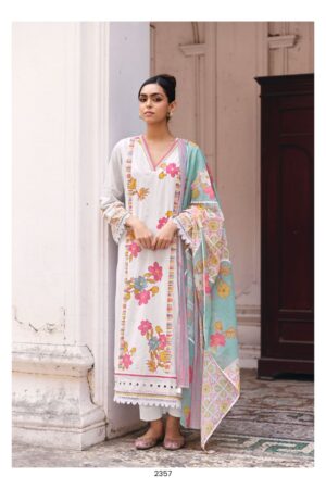 My Fashion Road Kimora Saheli Vol 78 Lawn Cotton With Embroidered Salwar Kameez | 2357