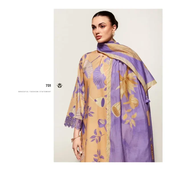 My Fashion Road Kimora Sohni Fiona Vol 66 Lawn Cotton Digital Printed Salwar Kameez | 731