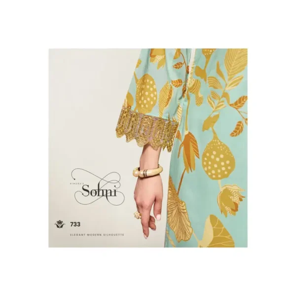 My Fashion Road Kimora Sohni Fiona Vol 66 Lawn Cotton Digital Printed Salwar Kameez | 733