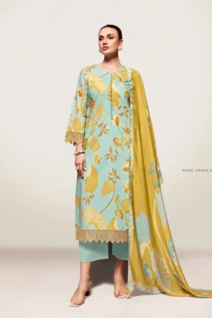 My Fashion Road Kimora Sohni Fiona Vol 66 Lawn Cotton Digital Printed Salwar Kameez | 733