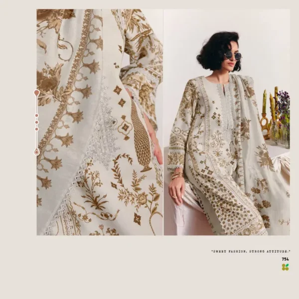 My Fashion Road Kimora Sohni Lemonade Vol 68 Cotton Lawn Salwar Kameez | 754
