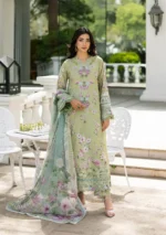 My Fashion Road Elaf Signature Embroidered Lawn with Chiffon Dupatta Vol II ’26 | 6A