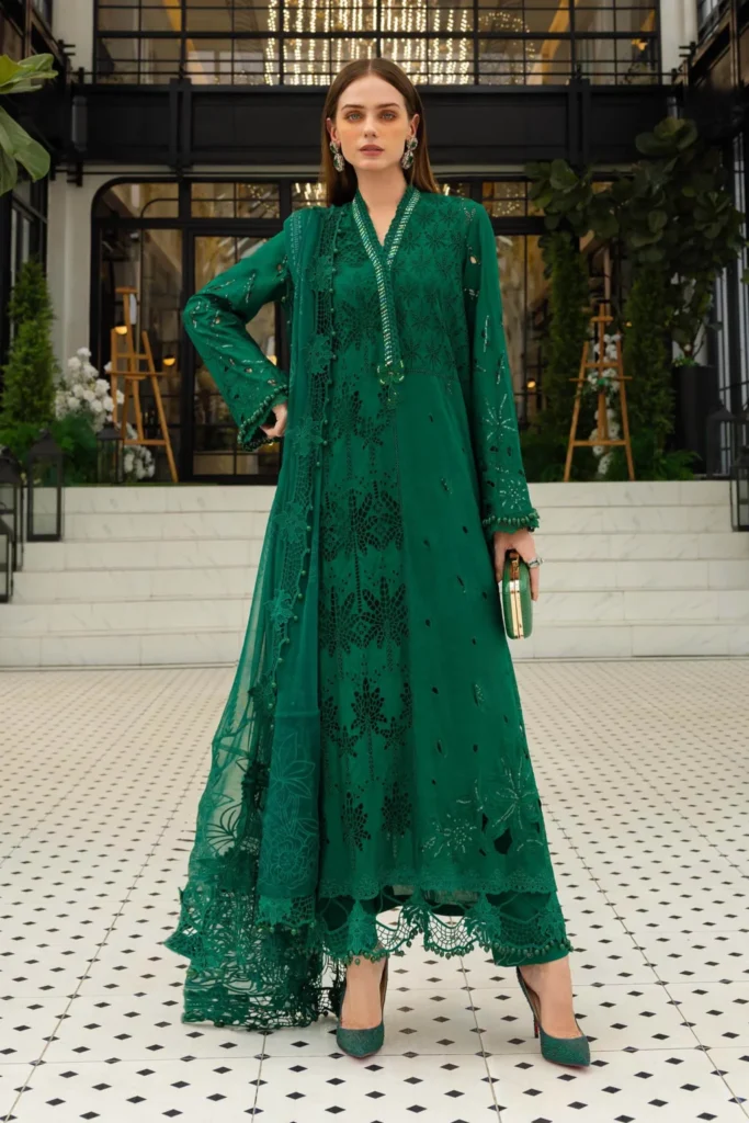 My Fashion Road MariaB Eid Lawn Unsititched Suit 2026 | 04