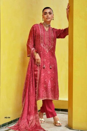 My Fashion Road Varsha Aangan Exclusive Designs Muslin Dress | AG – 04
