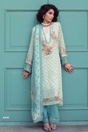 My Fashion Road Varsha Artessa Premium Design Chiffon Suit | AS – 04