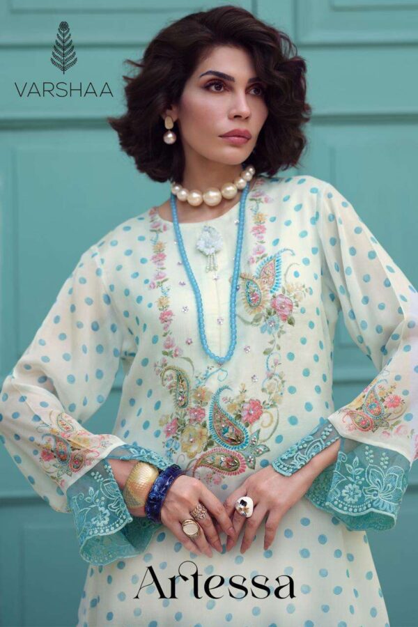 My Fashion Road Varsha Artessa Premium Design Chiffon Suit | AS – 04
