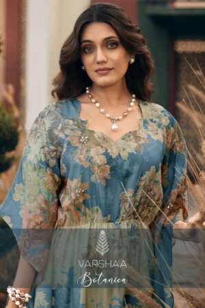 My Fashion Road Varsha Botanica Digital Printed Premium Cotton Suit | BC – 03