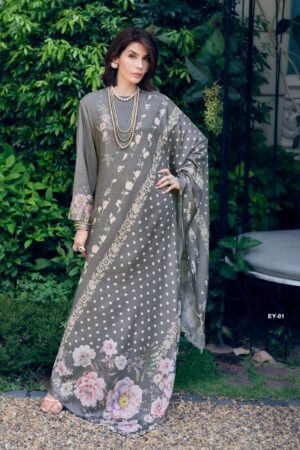 My Fashion Road Varsha Erya Exclusive Wear Latest Muslin Suit | EY – 01