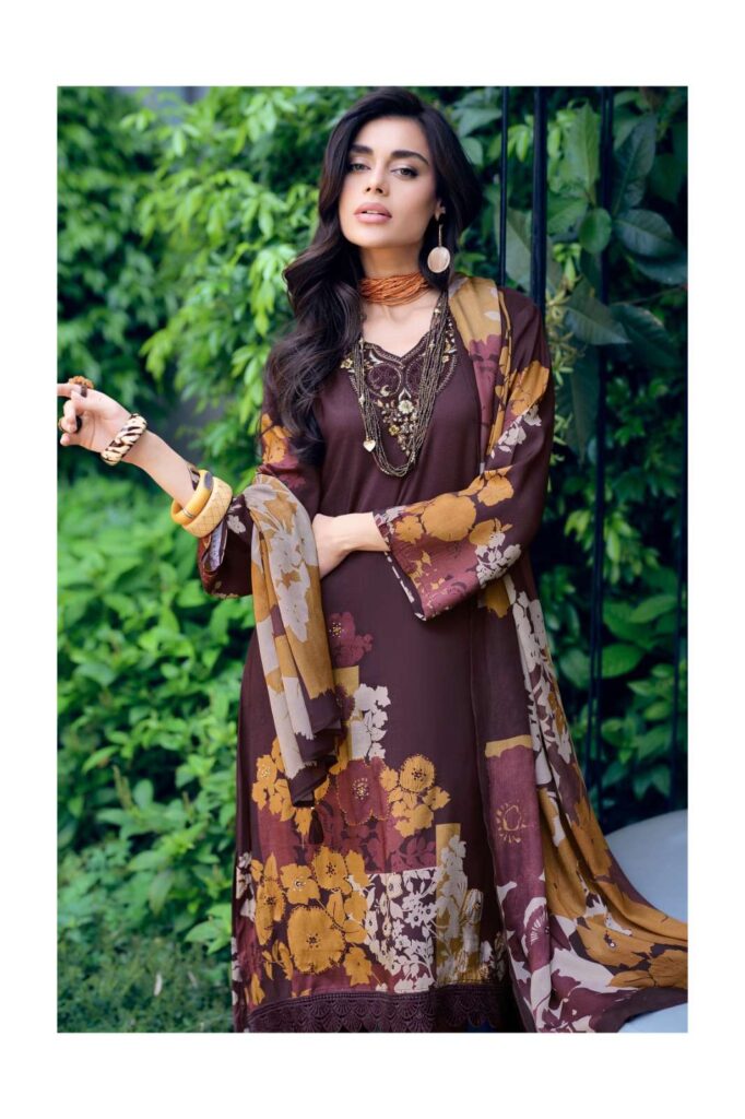 My Fashion Road Varsha Good Vibes Exclusive Designs Muslin Dress | VB – 03