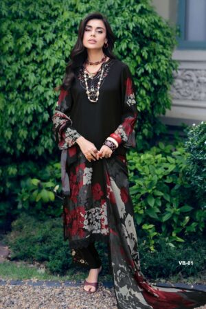 My Fashion Road Varsha Good Vibes Exclusive Designs Muslin Dress | VB – 01