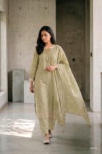My Fashion Road Varsha Jasper Fancy Cotton Linen Suit | JR – 01