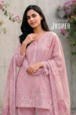 My Fashion Road Varsha Jasper Fancy Cotton Linen Suit | JR – 02