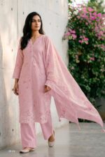 My Fashion Road Varsha Jasper Fancy Cotton Linen Suit | JR – 02