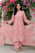 My Fashion Road Varsha Jasper Fancy Cotton Linen Suit | JR – 03