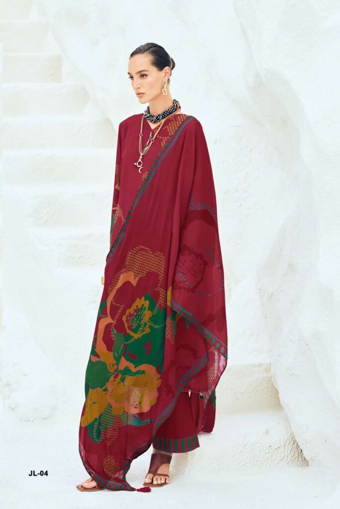 My Fashion Road Varsha Journey Of Love Premium Muslin Salwar Suit | JL – 04