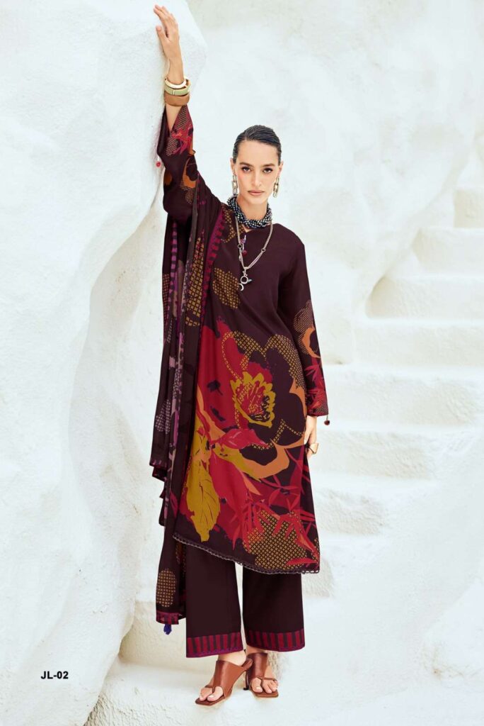 My Fashion Road Varsha Journey Of Love Premium Muslin Salwar Suit | JL – 02