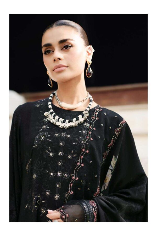 My Fashion Road Varsha Shaah E Noor Fancy Muslin Ladies Dress | SEN – 01