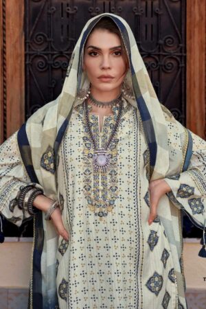 My Fashion Road Varsha The Ajrakh Chapter Latest Designs Muslin Suit | TAC – 02