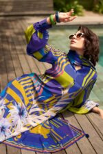 My Fashion Road Varsha The Print Stories Rockstar Digital Printed Silk Suit | TPS – 01