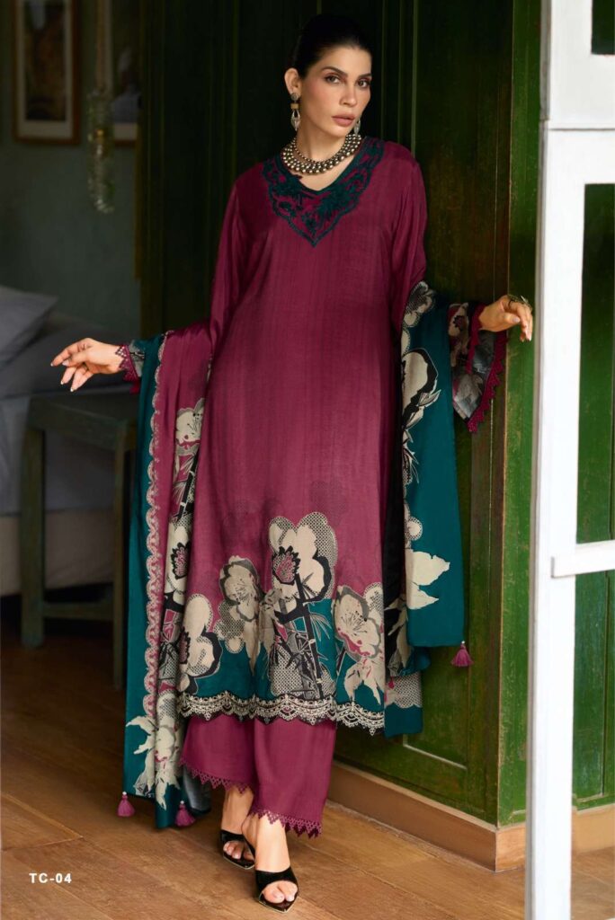 My Fashion Road Varsha Tuscany Vol 2 Premium Designs Muslin Dress | TC – 04