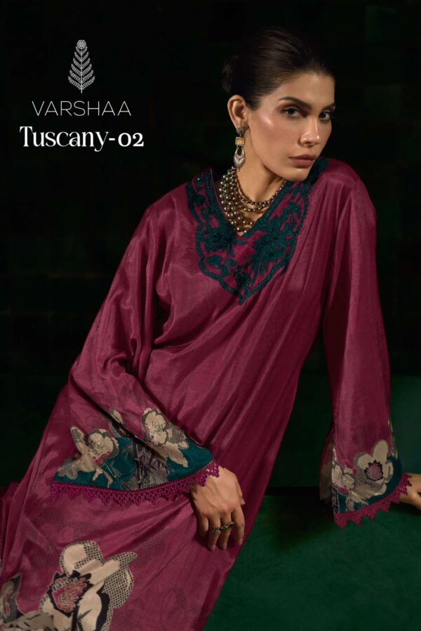 My Fashion Road Varsha Tuscany Vol 2 Premium Designs Muslin Dress | TC – 04