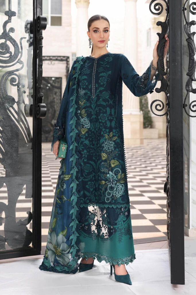 My Fashion Road MariaB Eid Lawn Unsititched Suit 2026 | 06