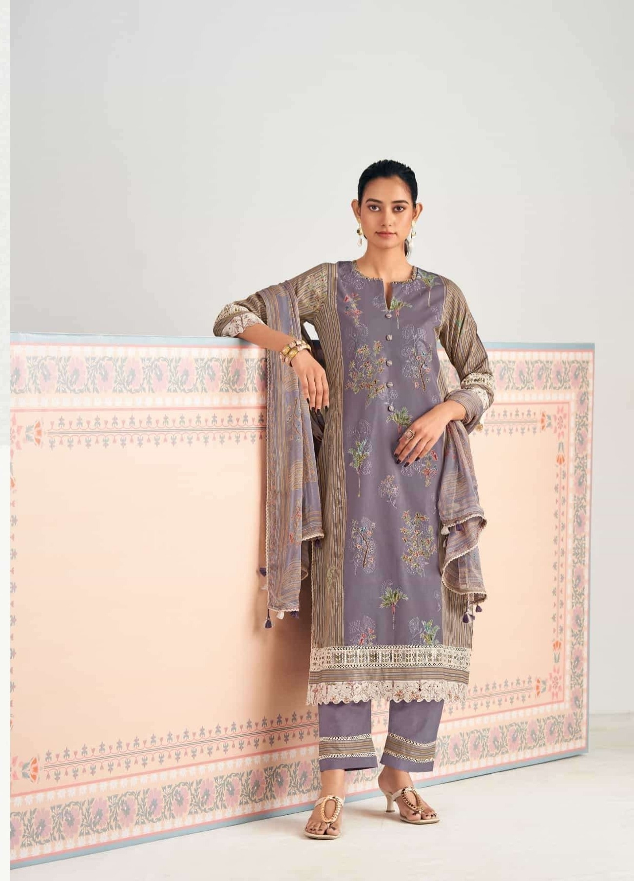 My Fashion Road Jay Vijay Hits Of Khidki Vol 4 Pure Cotton Dress | 10653 My Fashion Road Jay Vijay Hits Of Khidki Vol 4 Pure Cotton Dress | 10653