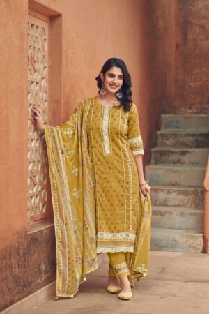 My Fashion Road Jay Vijay Karigari Tales Latest Designs Cotton Dress | 11144